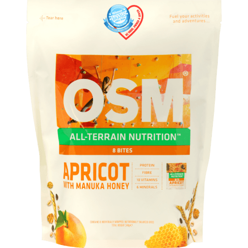 One Square Meal All-Terrain Nutrition Apricot & Manuka Honey Bites