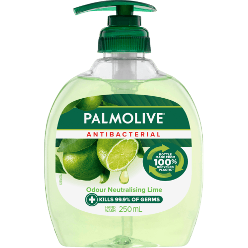 Palmolive Antibacterial Odour Neutralising Lime Liquid Hand Wash