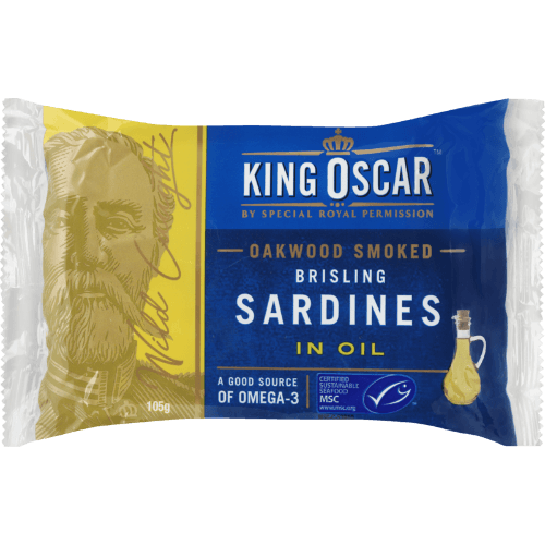 King Oscar Brisling Sardines In Oil 105 g