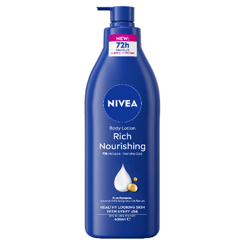 Nivea Rich Nourishing 72hr Moisture Body Lotion