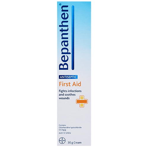 Bepanthen First Aid Antiseptic Cream Minor Wounds