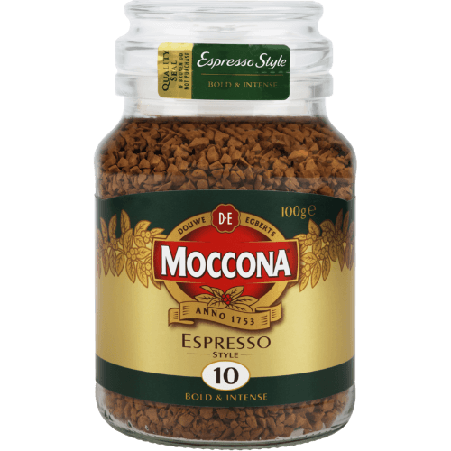 Moccona Espresso Style Instant Coffee Jar