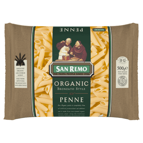 San Remo Organic Penne Pasta