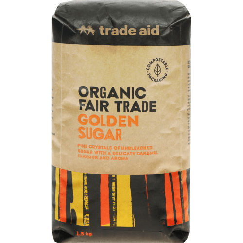 Trade Aid Organic Fair Trade Golden Sugar