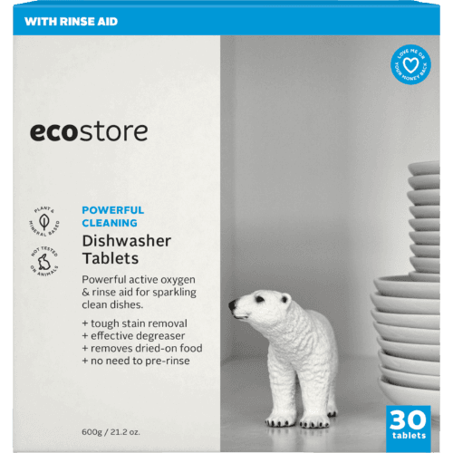 Ecostore Dishwasher Tablets With Rinse Aid