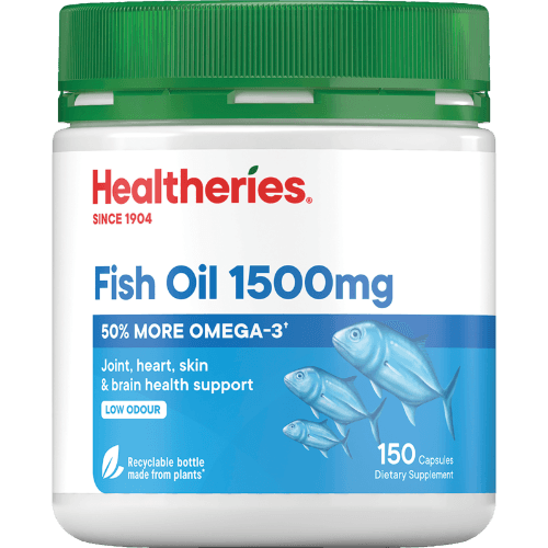 Healtheries Fish Oil 1500mg Capsules