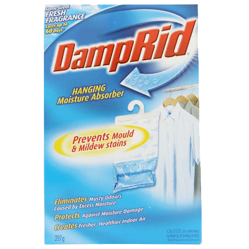 Damp Rid Moisture Absorber Hanging Bag Fresh Scent 397 g