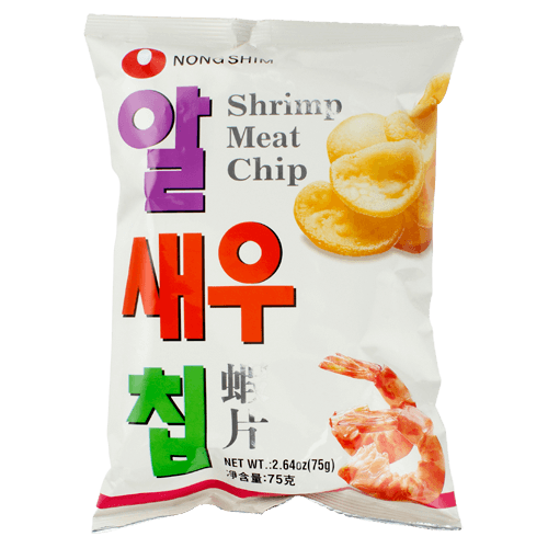 Nongshim Shrimp Meat Flavoured Chips