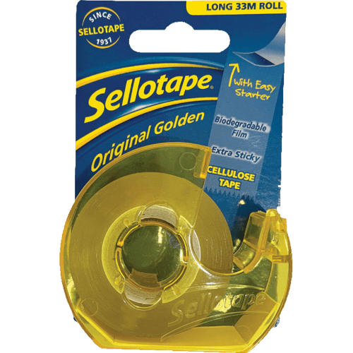 Sellotape Cellulose Tape 18mm With Refillable Dispenser
