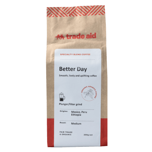 Trade Aid Better Day Plunger Filter Grind Medium Coffee