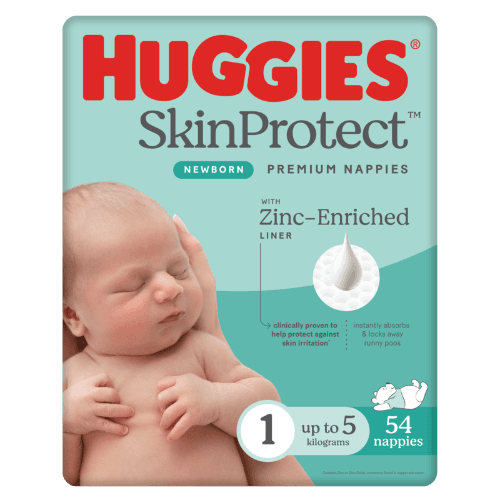 Huggies Nappies Newborn Size 1 Up to 5 kg