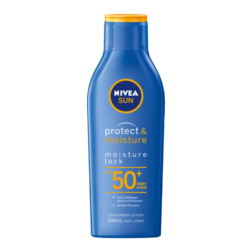 Nivea Sun Protect & Moisture Moisturising Sunscreen Lotion SPF50+