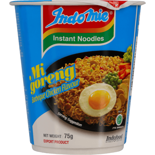 Indomie Mi Goreng Barbeque Chicken Instant Cup Noodles