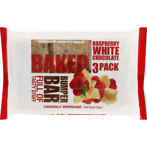 Bumper Raspberry White Chocolate Bar