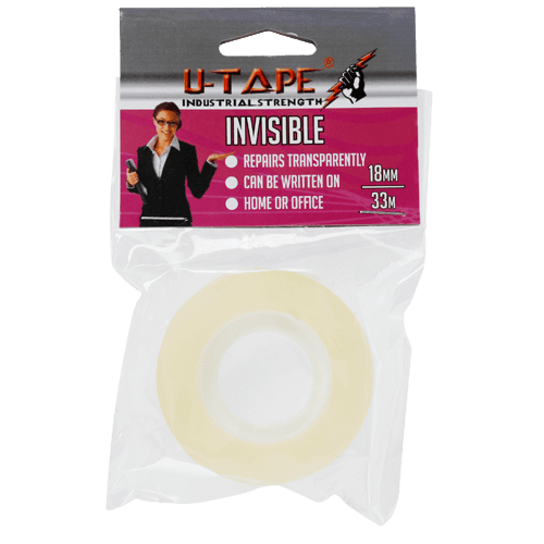 U-Tape Invisible Tape 18mm Wide