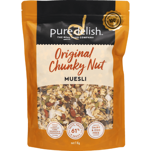 Pure Delish Original Chunky Nut Muesli