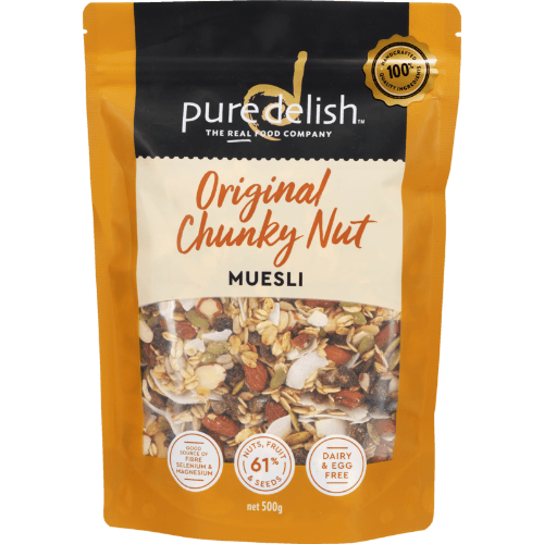 Pure Delish Original Chunky Nut Muesli