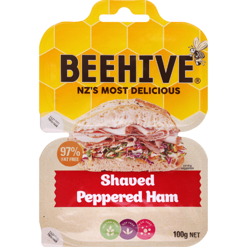 Beehive Shaved Peppered Ham