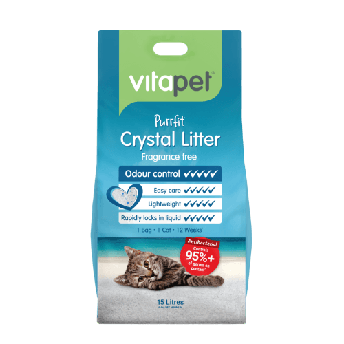 VitaPet Purrfit Crystal Cat Litter
