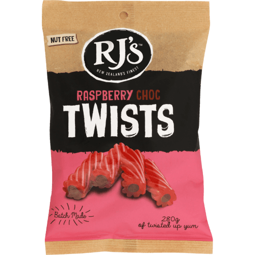 RJ's Raspberry Choc Twists