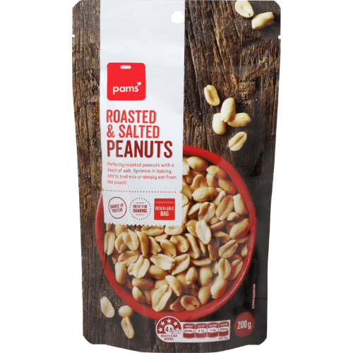 Pams Roasted & Salty Peanuts