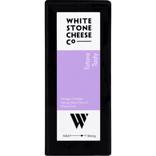 Whitestone Cheese Co Totara Tasty Cheese 250 g