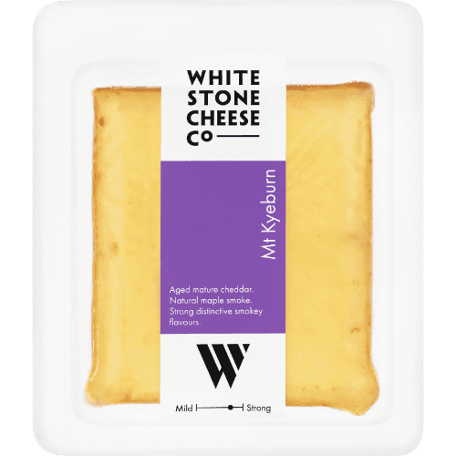 Whitestone Cheese Co Mt Kyeburn Smoked Cheddar Cheese