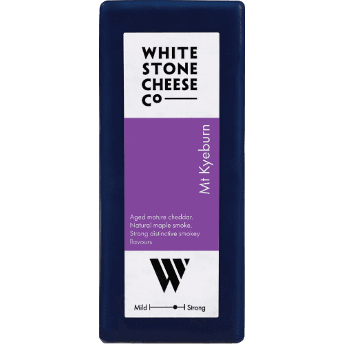 Whitestone Cheese Co Mt Kyeburn Smoked Cheddar Cheese 250 g