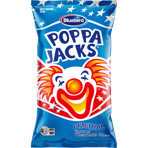 Bluebird Poppa Jacks Original Flavoured Wheat Snacks