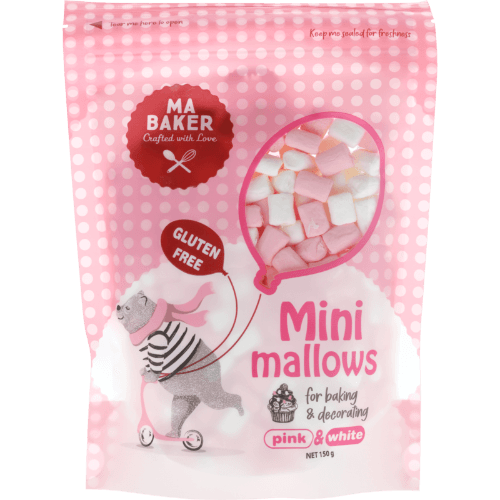 Ma Baker Pink & White Mini Mallows