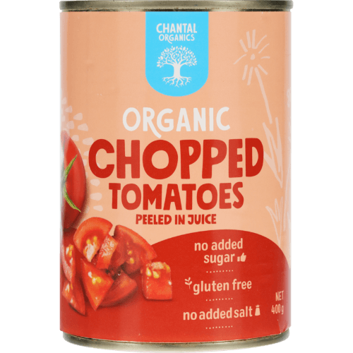Chantal Organics Organic Chopped Tomatoes Peeled In Tomato Juice