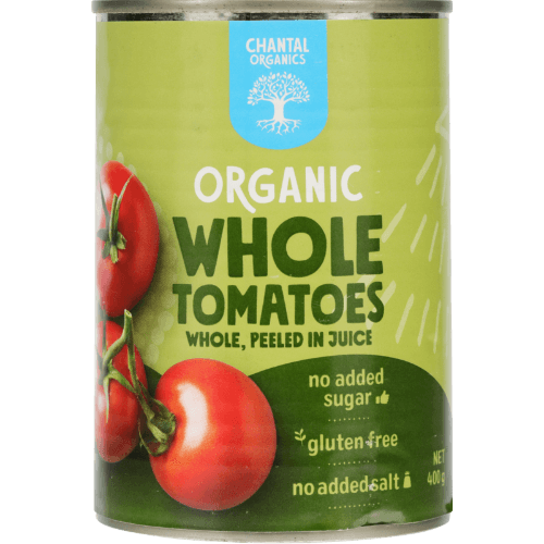 Chantal Organics Organic Whole Tomatoes Peeled In Tomato Juice