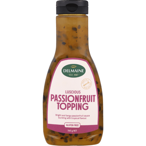 Delmaine Passionfruit Topping