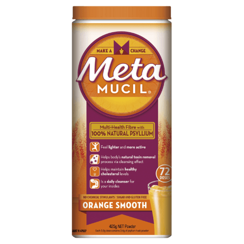 Metamucil Orange Smooth Daily Fibre Supplement