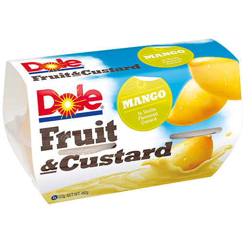 Dole Fruit & Custard Mango In Vanilla Custard