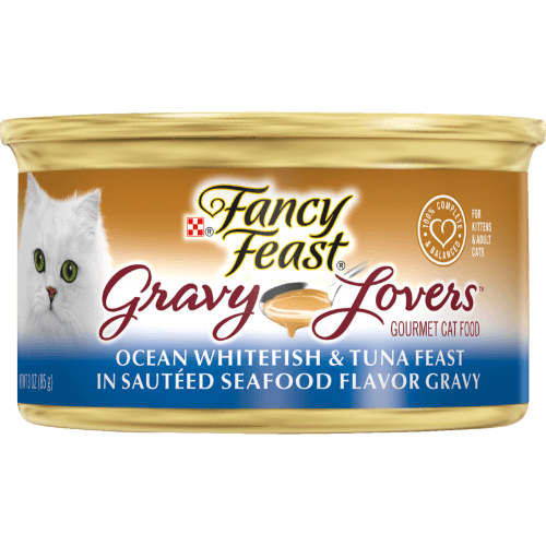 Purina Fancy Feast Ocean Whitefish & Tuna In Gravy Adult Wet Cat Food 85 g