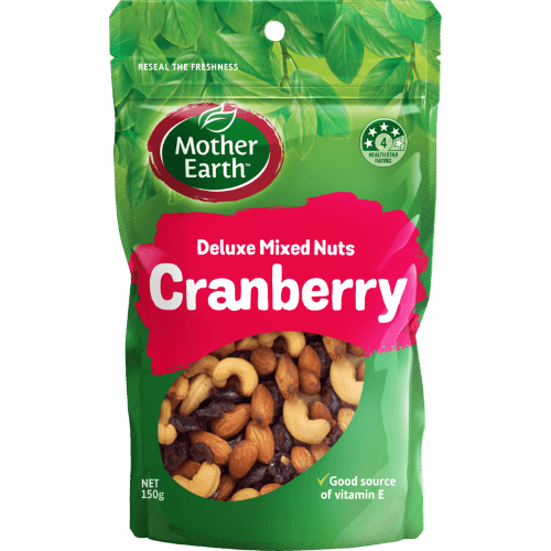 Mother Earth Cranberry Deluxe Mixed Nuts