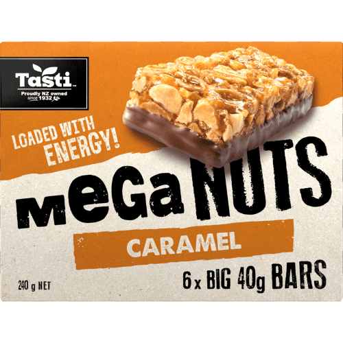 Tasti Meganuts Caramel Bars