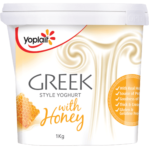 Yoplait Greek Style With Honey Yoghurt