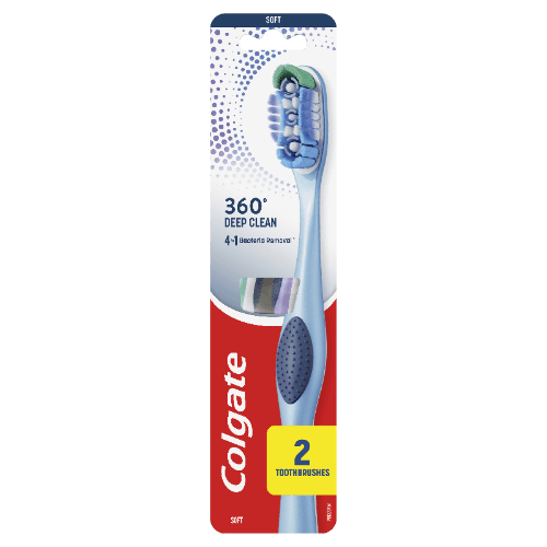 Colgate 360 Deep Clean Soft Toothbrush Value Pack