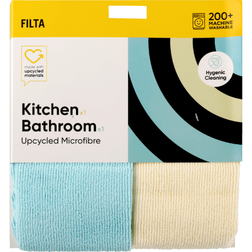 Filta Kitchen and Bathroom Upcycled Microfibre Cloth