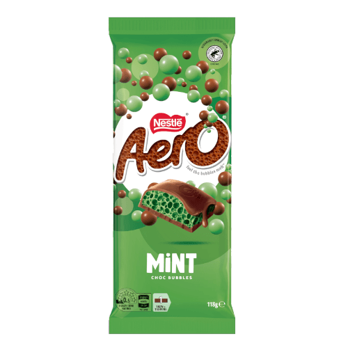 Nestle Aero Mint Chocolate Block