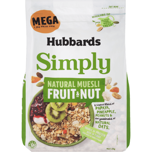 Hubbards Simply Fruit & Nut Muesli