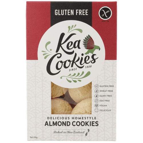 Kea Cookies Gluten Free Vegan Delicious Homestyle Almond Cookies