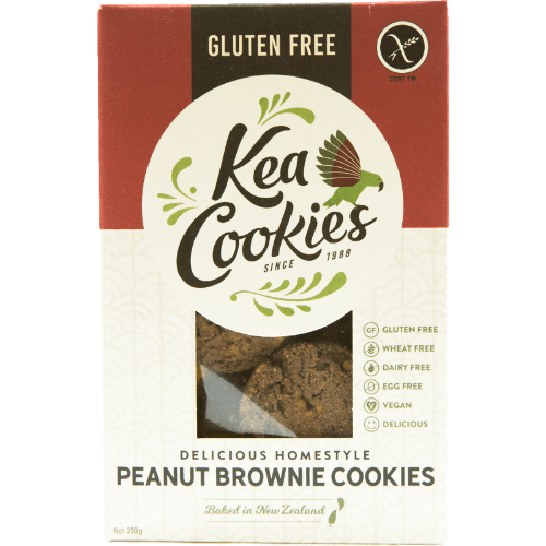 Kea Cookies Gluten Free Vegan Delicious Homestyle Peanut Brownies Cookies