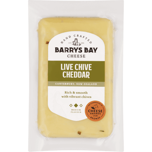 Barrys Bay Live Chive Cheddar Cheese