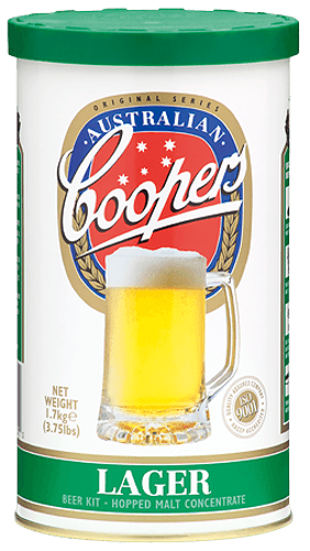 Coopers Lager Beer Kit Hopped Malt Concentrate