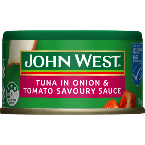 John West Tuna In Onion & Tomato Savoury Sauce 95 g