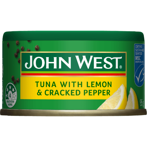 John West Tuna With Lemon & Cracked Pepper