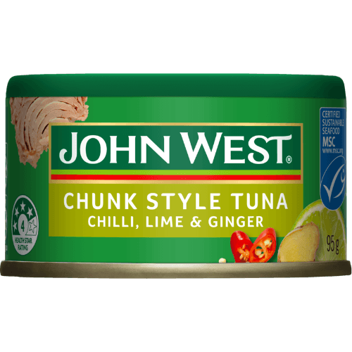 John West Chunk Style Tuna Chilli Lime & Ginger